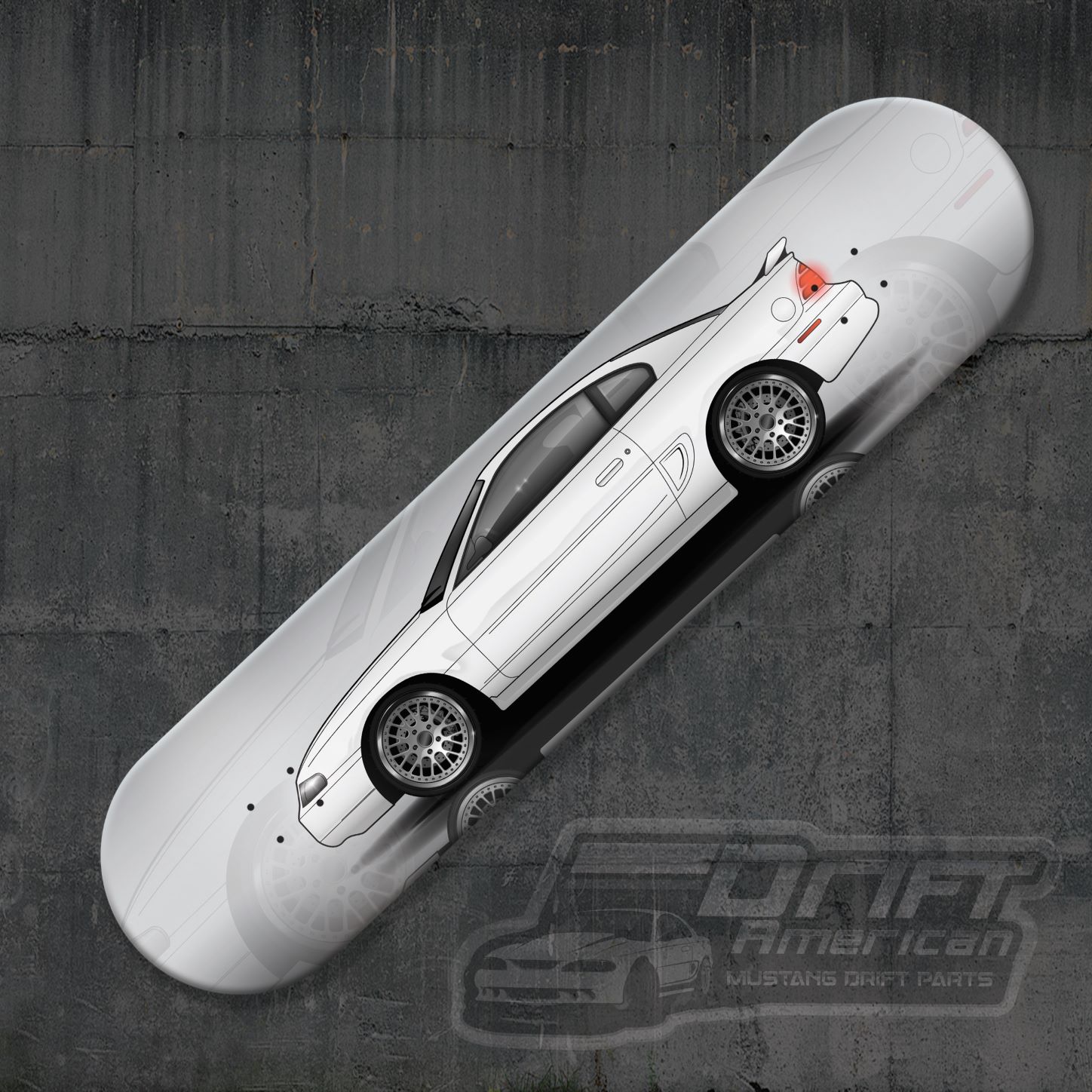 SN95 Mustang Skate Deck