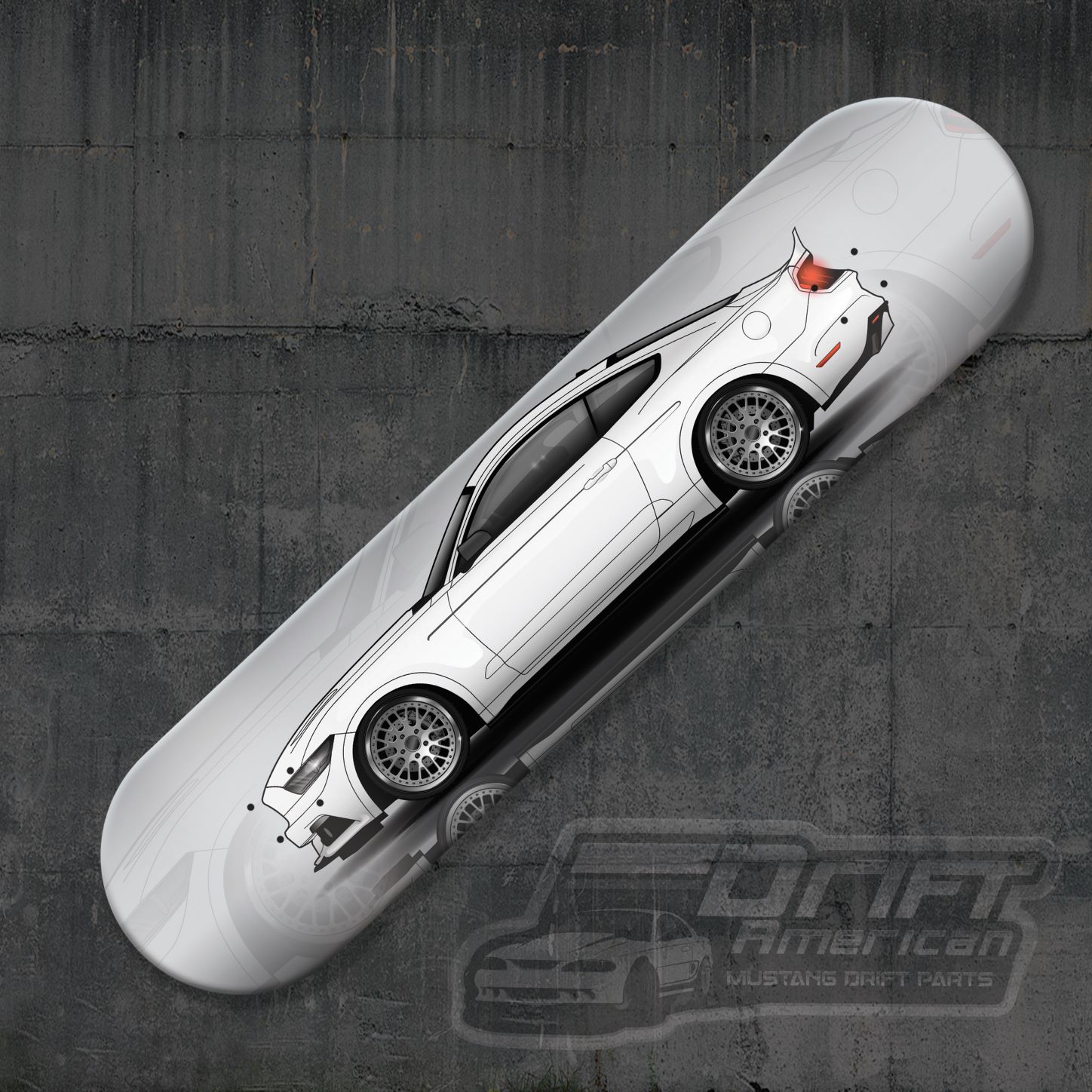 2015 Mustang Skate Deck